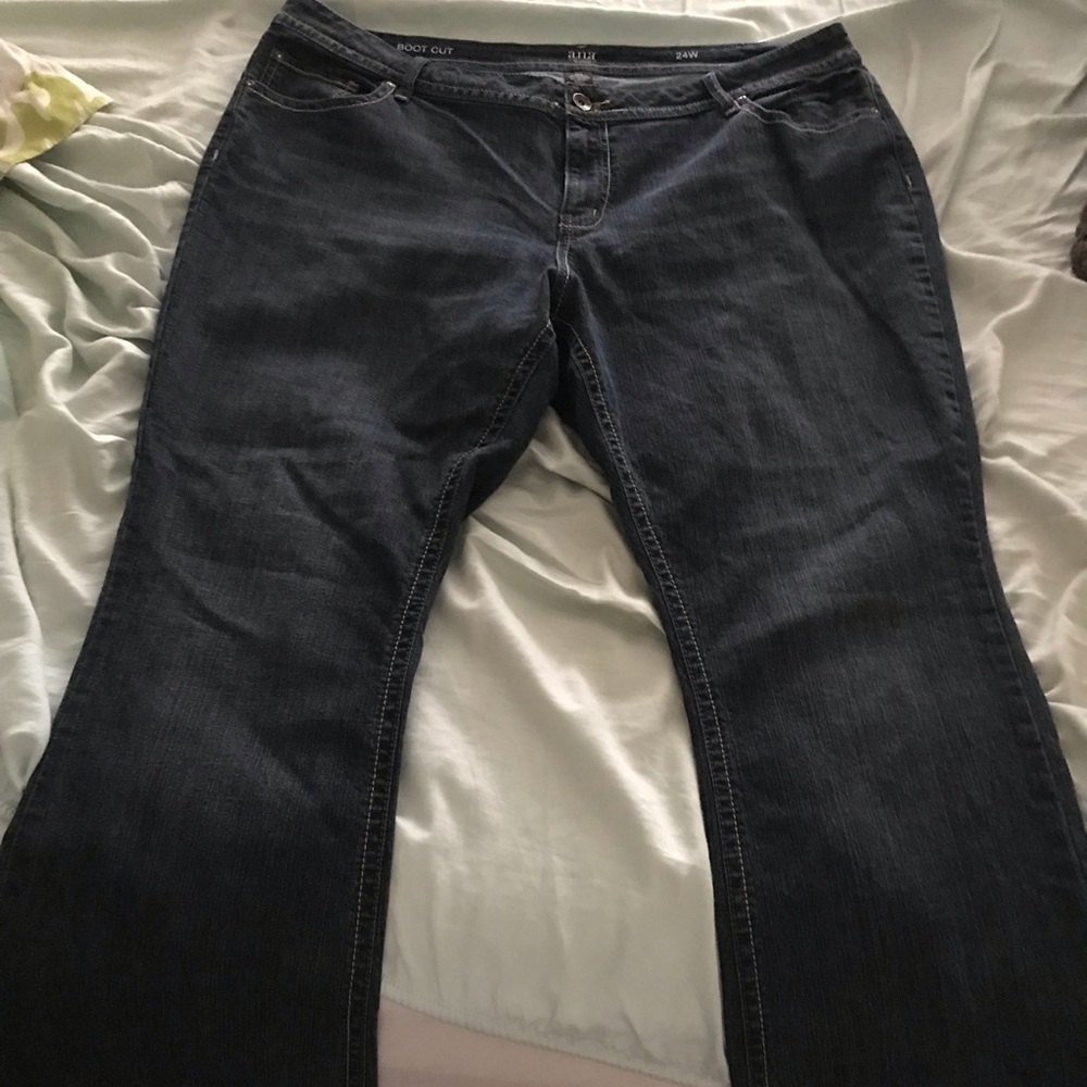 24W ANA dark wash jean